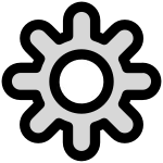 Settings SVG Icon